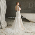 factory price bridal wedding grown Heavy Beading Cathedral Train china factory wedding dress